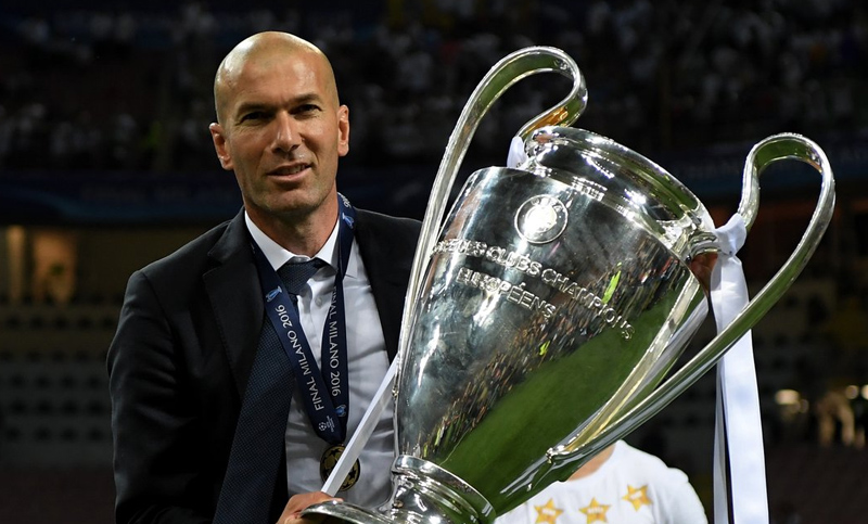 Zidane regresa nueve meses después como entrenador al Real Madrid