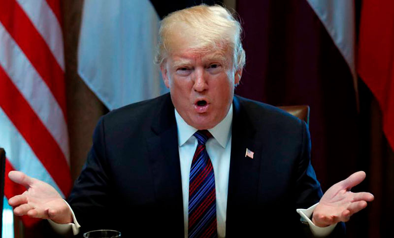 Trump envió tropas estadounidenses para controlar la frontera con México