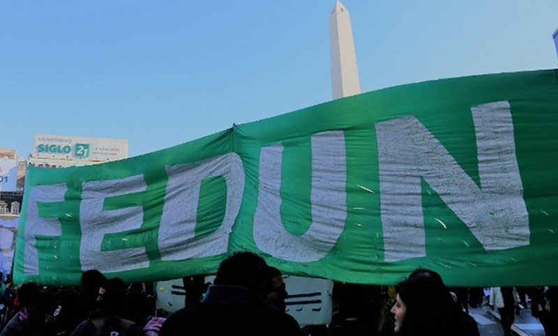 La Federación Universitaria rechazó la propuesta paritaria y adhirió al paro del 30