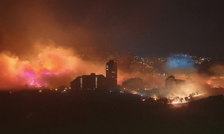 incendio en Corea del Sur