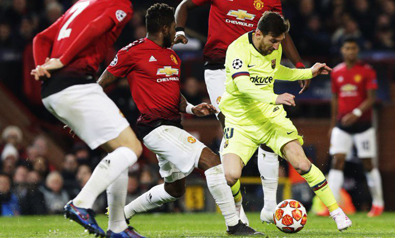 Barcelona le ganó a Manchester United y sacó ventaja en los cuartos de final