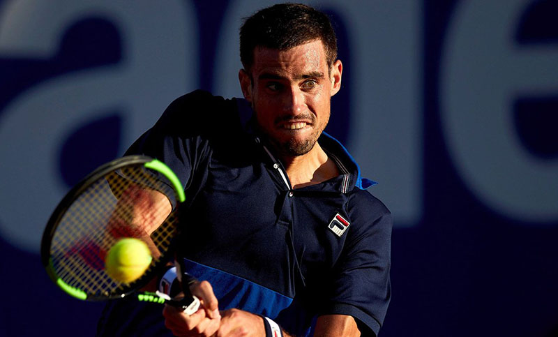 Guido Pella perdió con Thiem y se despidió del ATP de Barcelona