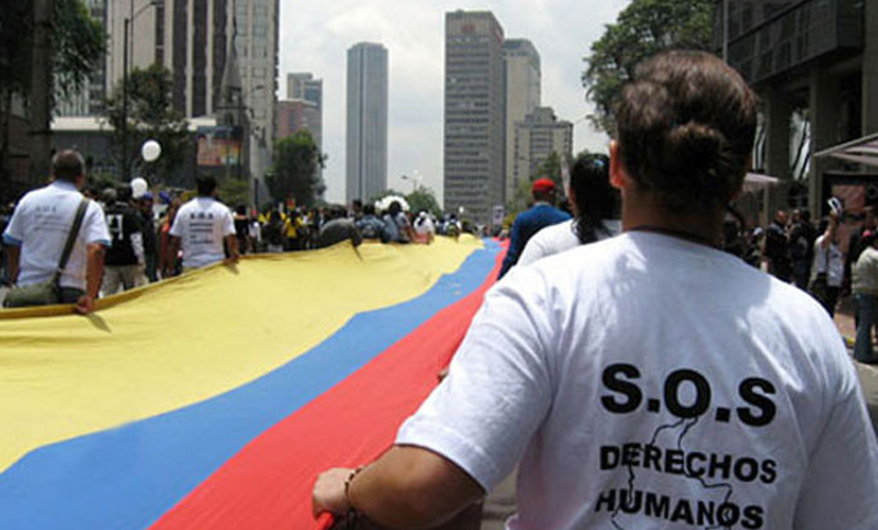 Los crímenes contra activistas de Derechos Humanos en Colombia crecieron un 46%