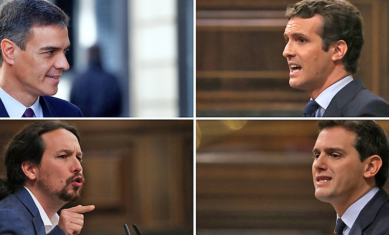 España vive una campaña electoral de gran violencia verbal