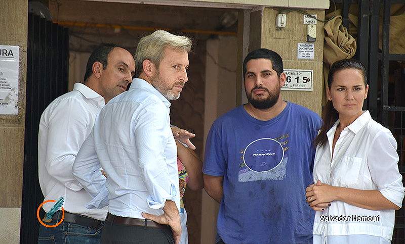 Cuestionaron a Frigerio en Rosario: «La gente no tiene qué comer, no se les cae una idea»