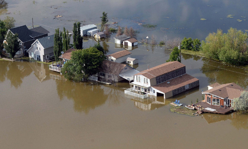 Inundaciones récord en Canadá: Hay más de 7.000 evacuados