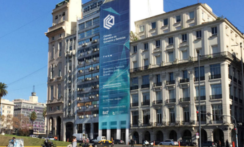 La Cámara Argentina de Comercio y Servicios rechazó el paro de este martes