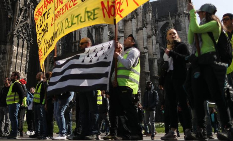 Demostración de «chalecos amarillos»: actualización sobre la movilización en Francia, región por región