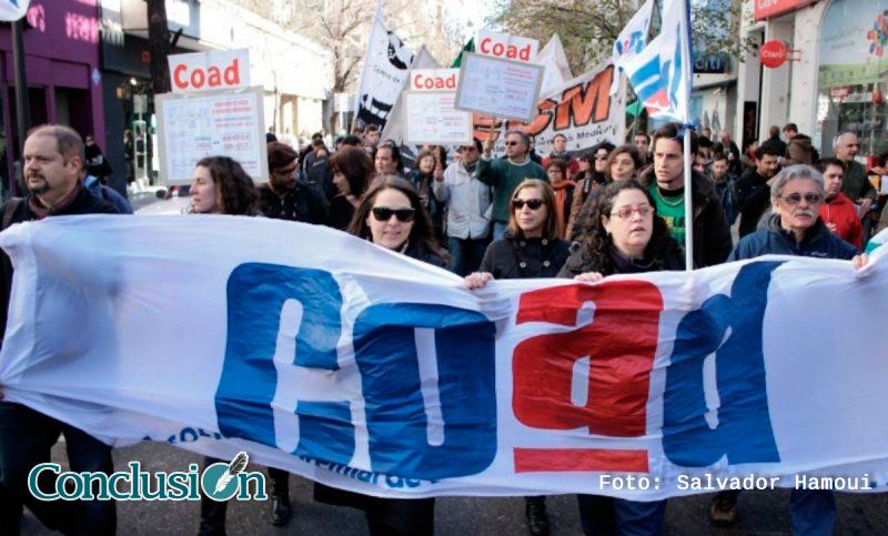 Coad anunció un paro de 48 horas para la próxima semana