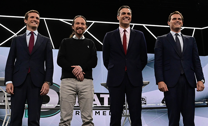 España a las urnas con Sánchez en cabeza y la extrema derecha al asalto