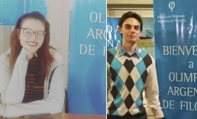 Dos alumnos de una escuela pública representarán al país en las Olimpíadas de Filosofía