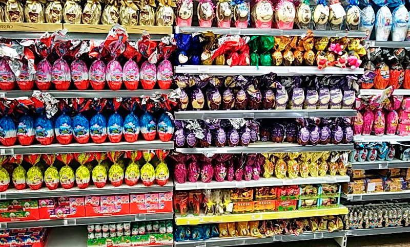 Huevos de Pascua: la diferencia entre el precio de costo y venta es descarada
