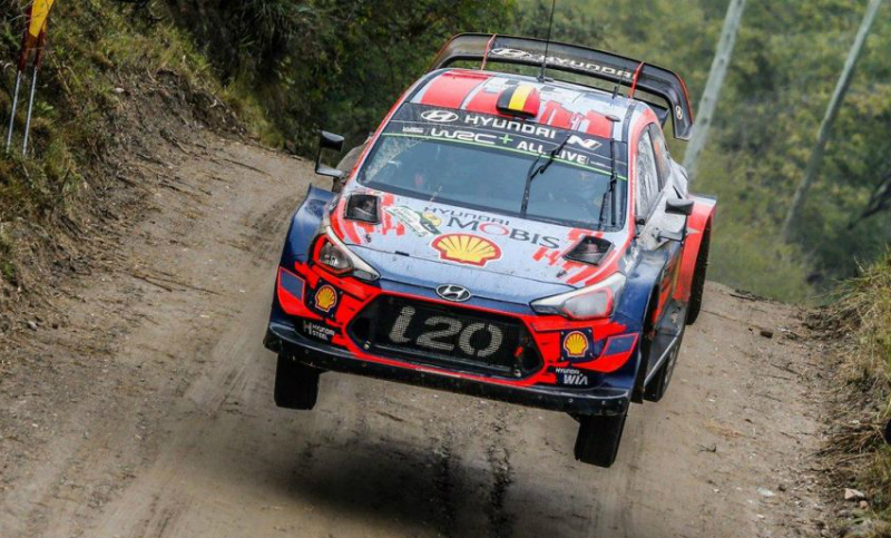 El belga Thierry Neuville fue ganador del Rally Argentina