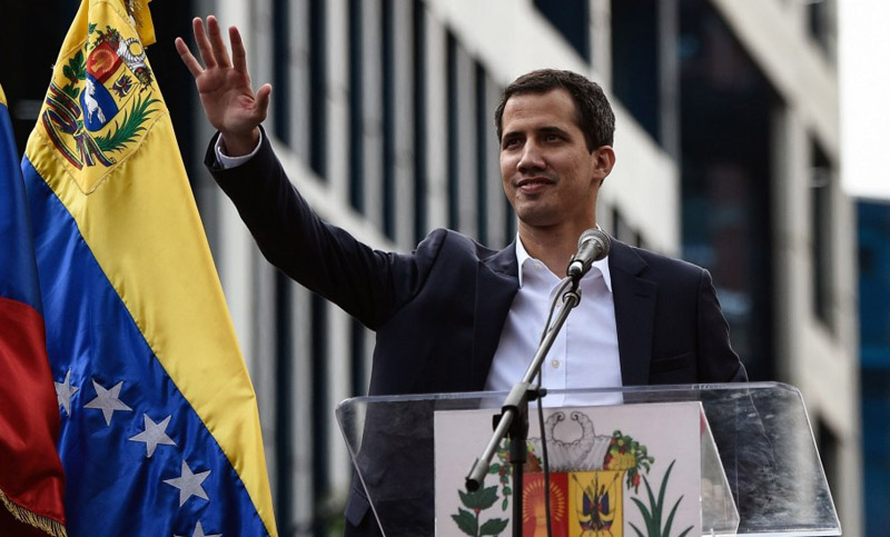 Guaidó descartó la posibilidad de una salida militar a la crisis de Venezuela