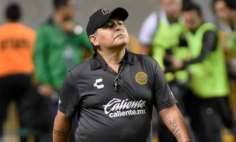 Maradona fue multado por la Federación Mexicana por criticar a Trump y apoyar a Maduro