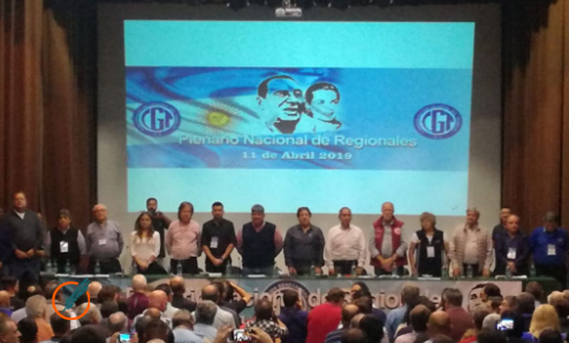 Plenario de Regionales de la CGT convocado por el Frente Sindical para el Modelo Nacional