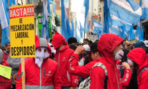 Contundente acatamiento del paro en Rosario