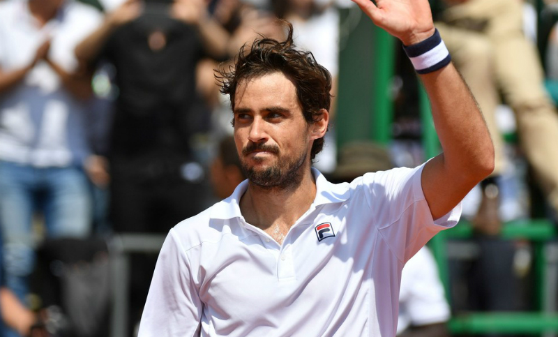 Pella fue eliminado por Nadal de Montecarlo