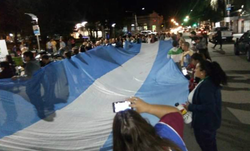 San Justo se movilizó masivamente en contra de las fumigaciones con agrotóxicos