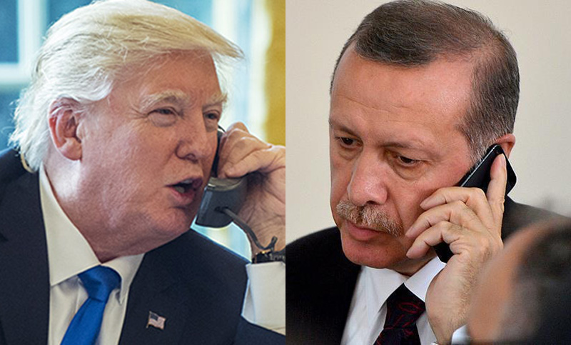 Erdogan acordó con Trump cooperar en la lucha contra el integrismo islámico