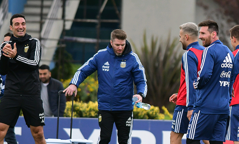 Messi está feliz en la selección y espera por la Copa América