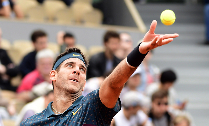 Del Potro, Mayer y Lóndero, avanzan en Roland Garros