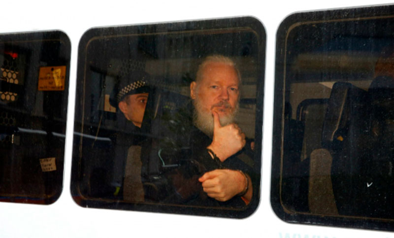 Assange rechazó en su audiencia de extradición ser entregado a Estados Unidos