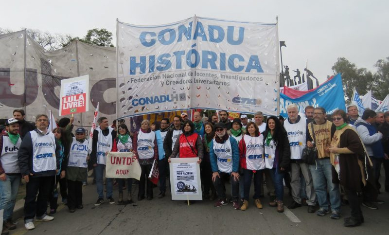 La Federación Nacional convocó a la marcha universitaria del 16 de mayo en todo el país