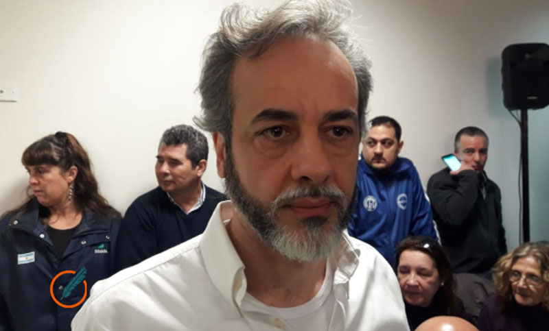 Eduardo López de UTE dijo que «sin lucha terminarán privatizando la jubilaciones»