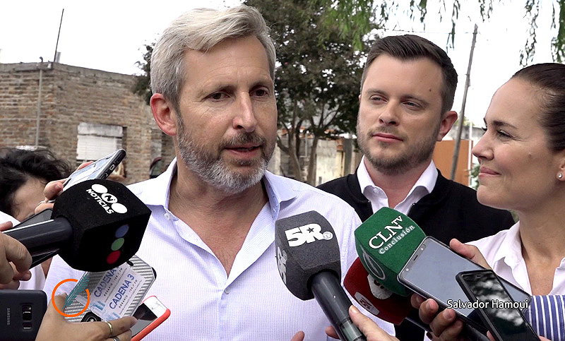 Frigerio: «El presidente va por la reelección»