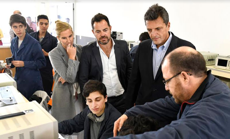 Massa sostiene que «el modelo de Macri fracasó, vamos a defender la educación»