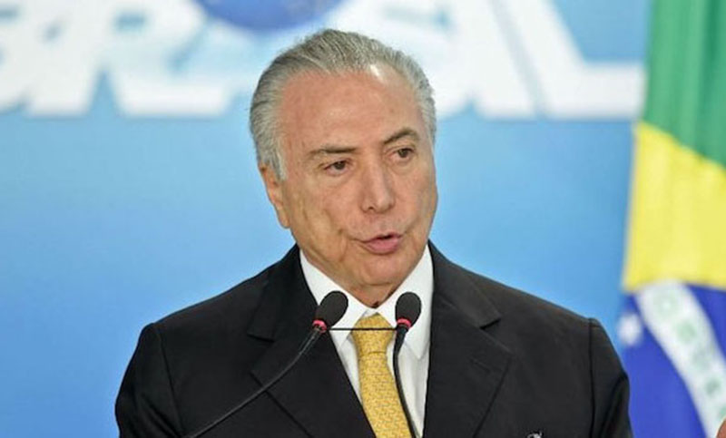 Temer se entregó a la Policía tras recibir una orden para que regrese a la cárcel
