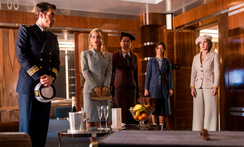Netflix presentó la serie Alta Mar, un thriller en medio de un transatlántico