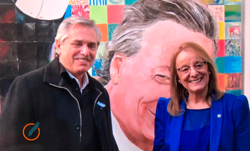 Alberto Fernández se reunió con Alicia Kirchner