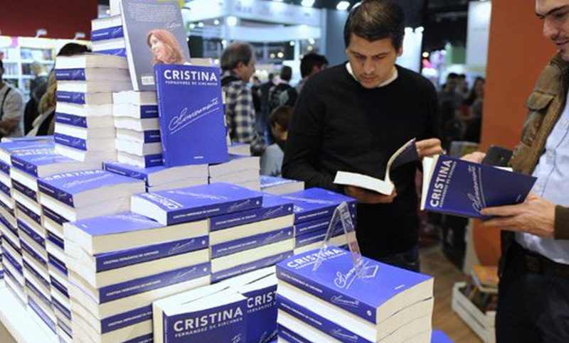 Cristina presenta su libro y se espera una multitud en La Rural