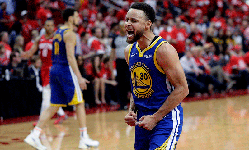 El bicampeón Golden State superó a Houston y es finalista del Oeste