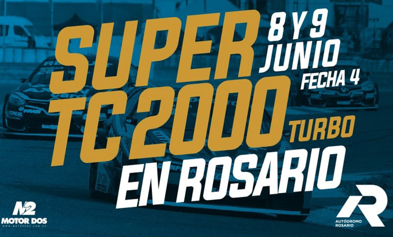 El Súper TC2000 llega al autódromo de Rosario, el 8 y 9 de junio