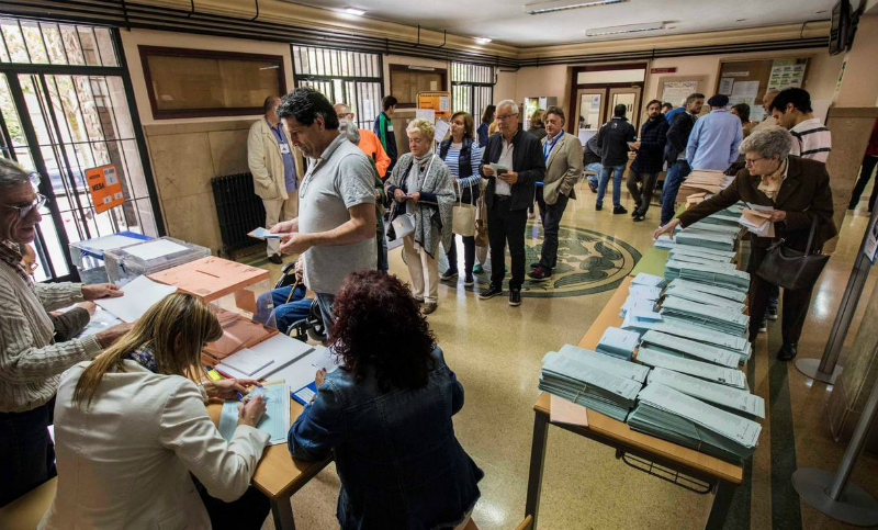 La izquierda española se impuso a la derecha en elecciones municipales