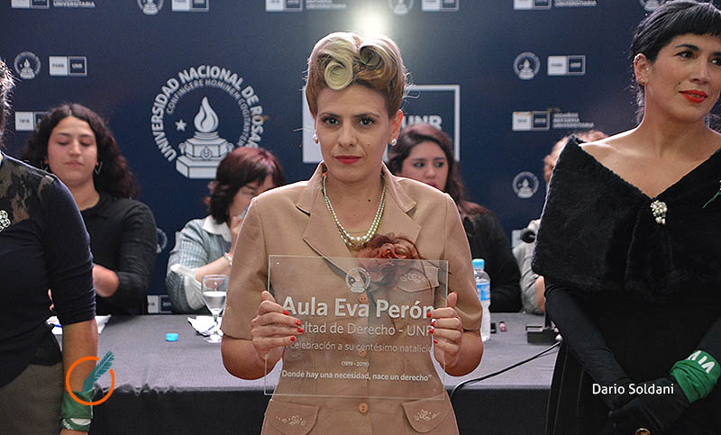 Presentaron proyecto para que Eva Perón sea declarada Honoris Causa en la UNR