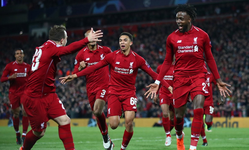 Liverpool hizo historia y goleó 4 a 0 al Barcelona para ser finalista de Champions