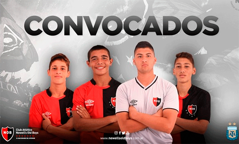 De selección: cuatro juveniles de Newell’s serán sparrings de la mayor