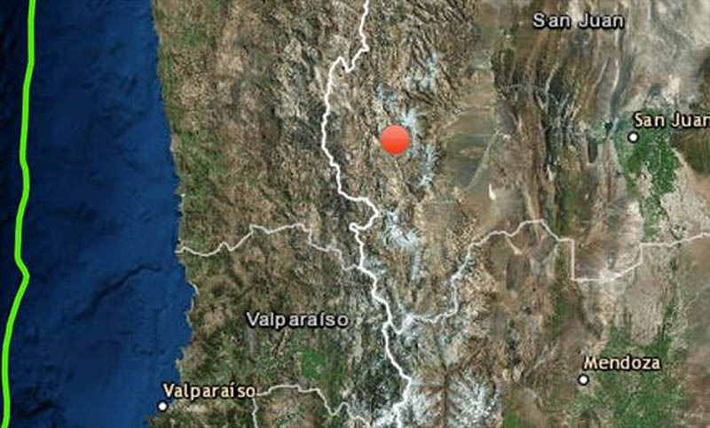 Un sismo de 5,6 grados se sintió en San Juan, Mendoza, La Rioja y en Chile