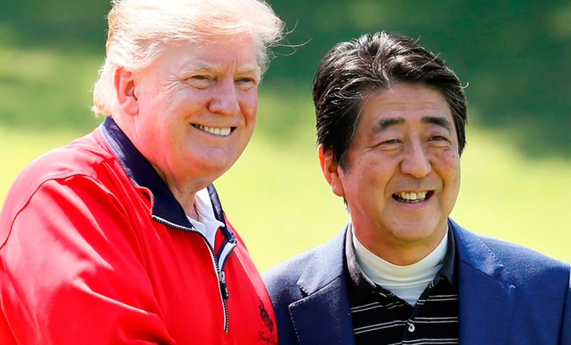 Trump minimiza el lanzamiento de misiles norcoreanos durante su visita a Japón