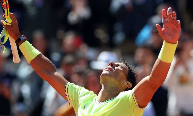 Nadal sigue reinando en Roland Garros