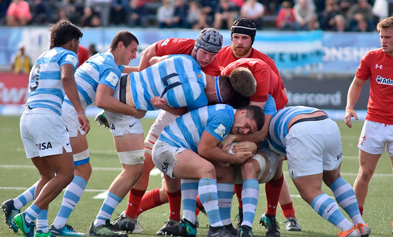 Los Pumitas perdieron frente a Gales en su debut en el Mundial M20