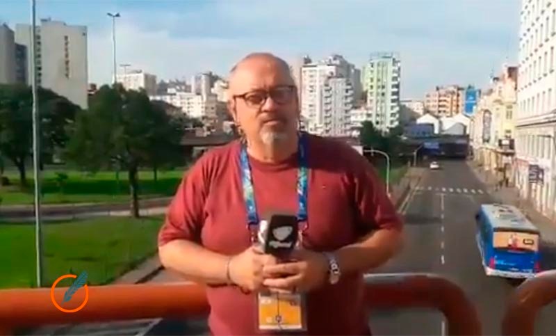 Walter Hugo y un informe del día a día en Porto Alegre