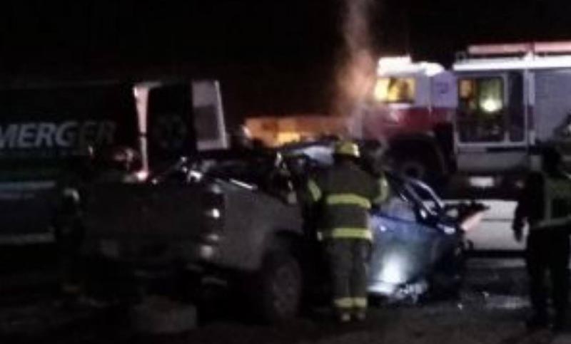 Seis muertos en un choque entre un camión y una camioneta en Sunchales