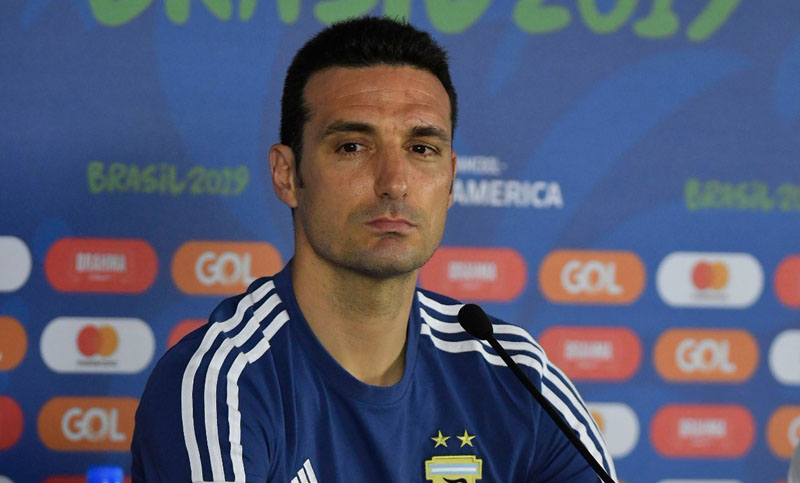 Scaloni: «Estos chicos lo que necesitan es apoyo y positivismo»