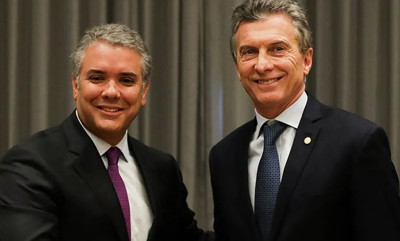 Macri y Duque coincidieron en la «necesidad de restablecer la democracia» en Venezuela 