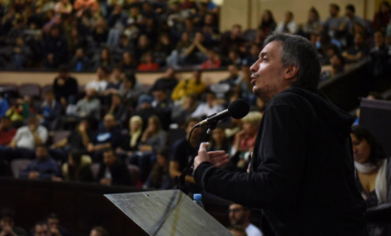 Máximo Kirchner señaló que el «FMI le está bancando la campaña a Macri»